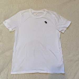 Boys 15/16, white tee, t-shirt, short sleeve, Abercrombie essential